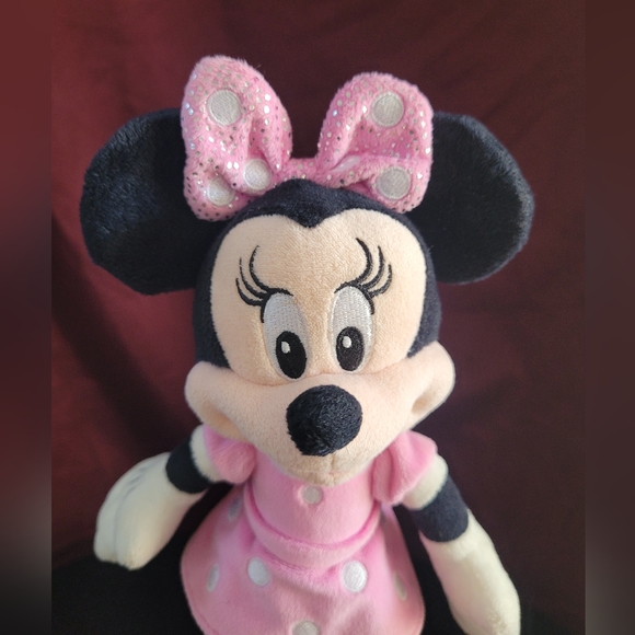 Disney junior Mickey mouse clubhouse plush Minnie stuffed Toy 10" - Picture 2 of 14